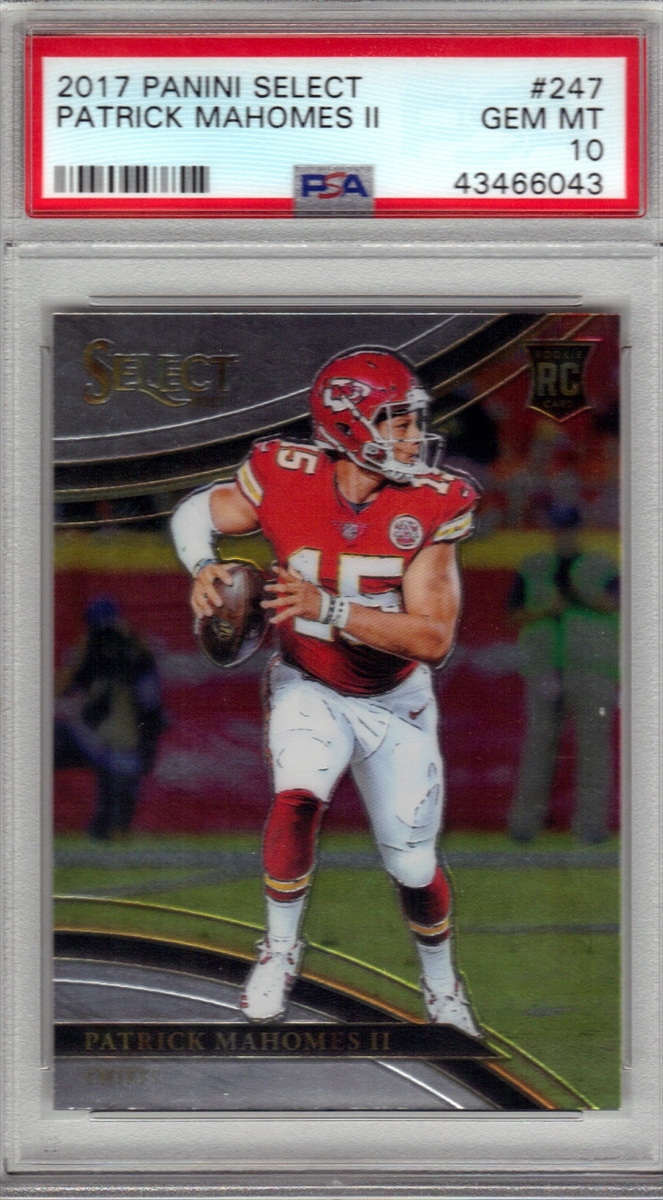 Patrick Mahomes Panini Select PSA top 10!!! 2nd year!!